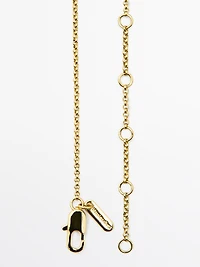 Chain necklace with beads