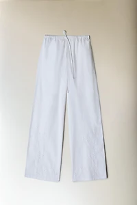 LONG PANTS WITH EMBROIDERY