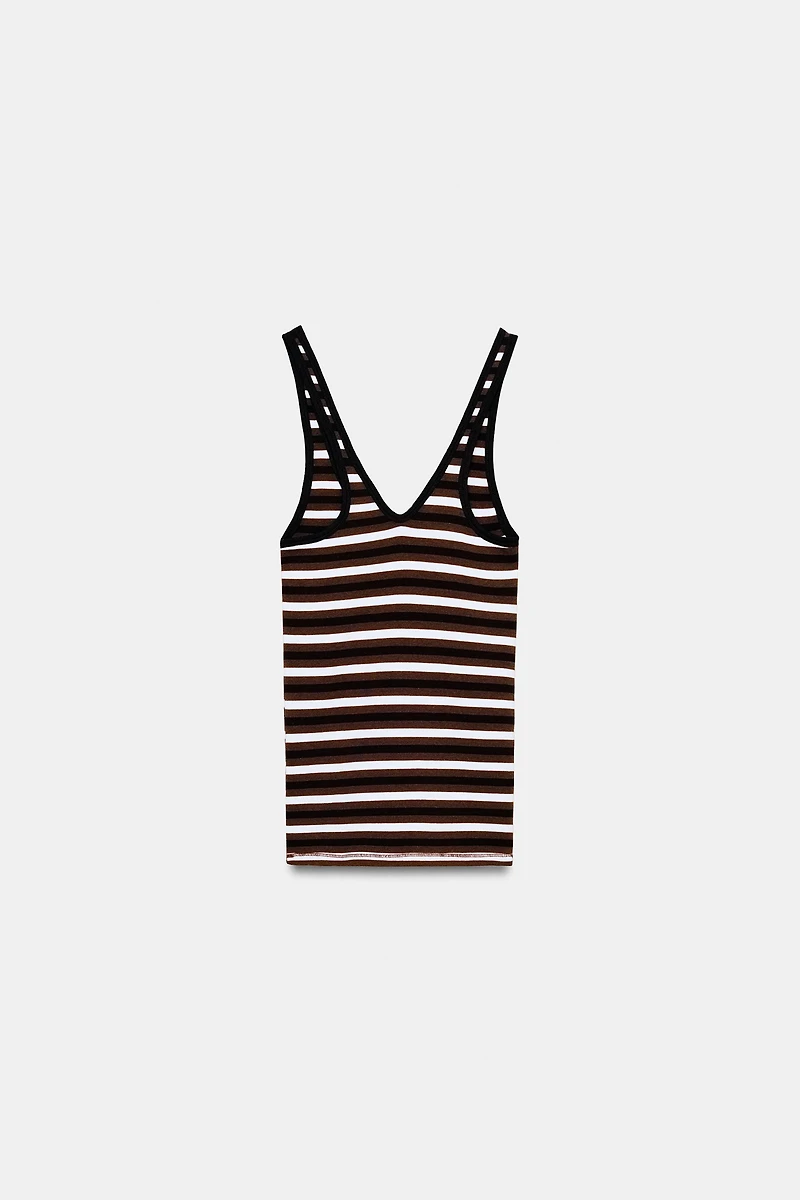 STRIPED TANK TOP