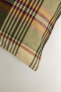 HOUSSE DE COUSSIN CARREAUX