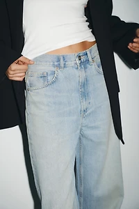 TRF HIGH WAIST EXTRA WIDE LEG JEANS