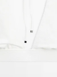 Textured triangle bikini top