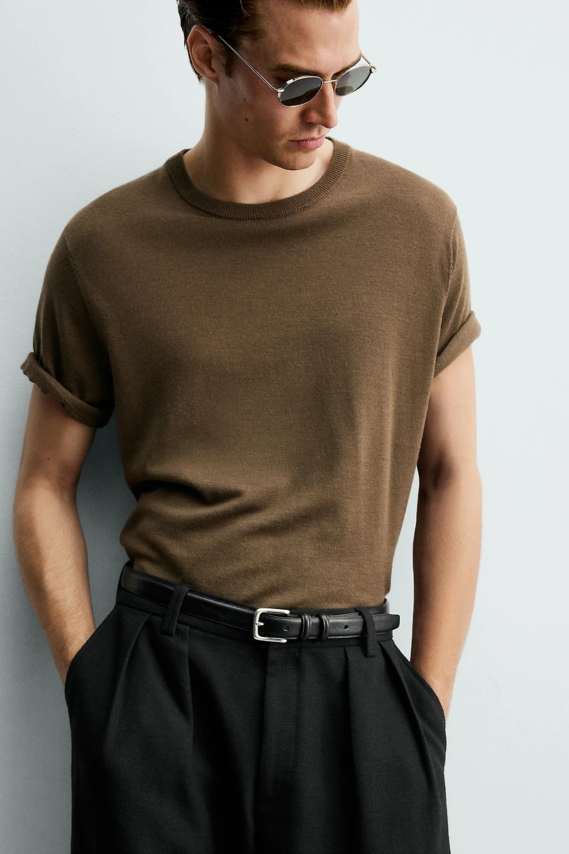 NARROW LEATHER BELT