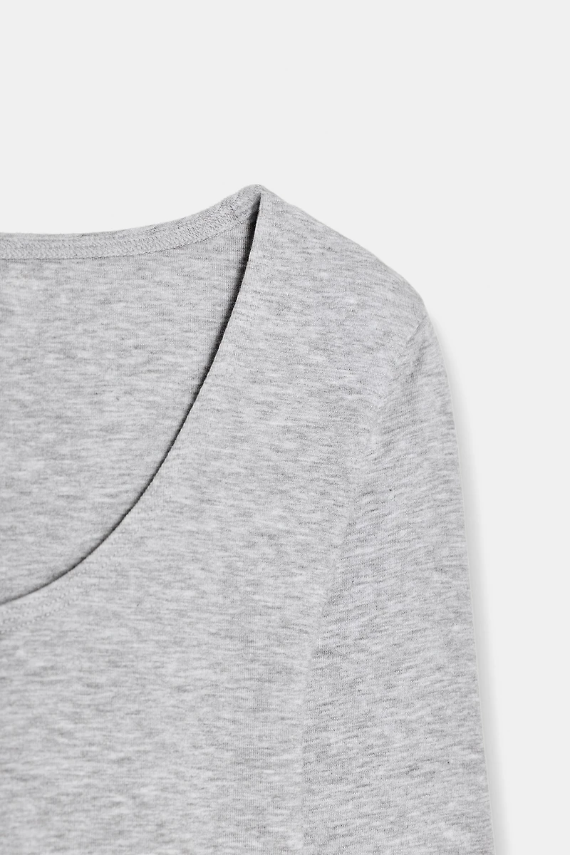 T-SHIRT À MANCHES LONGUES