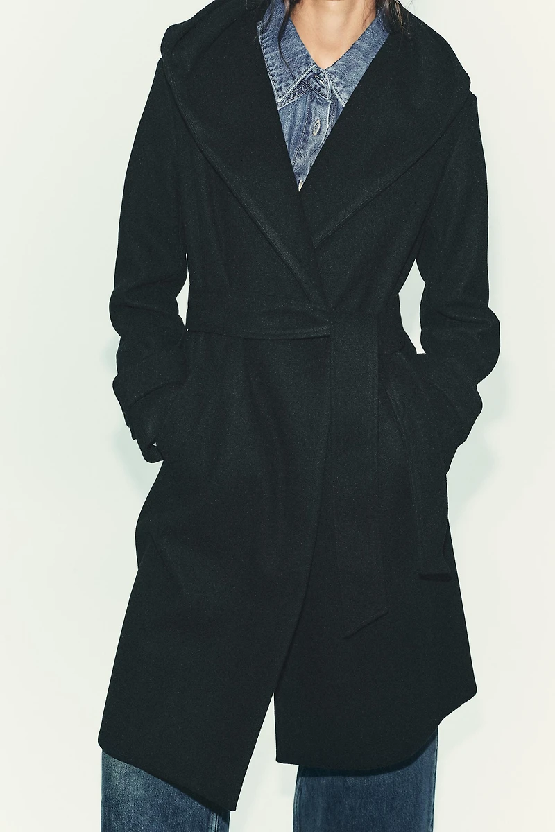 SOFT HOODIE COAT
