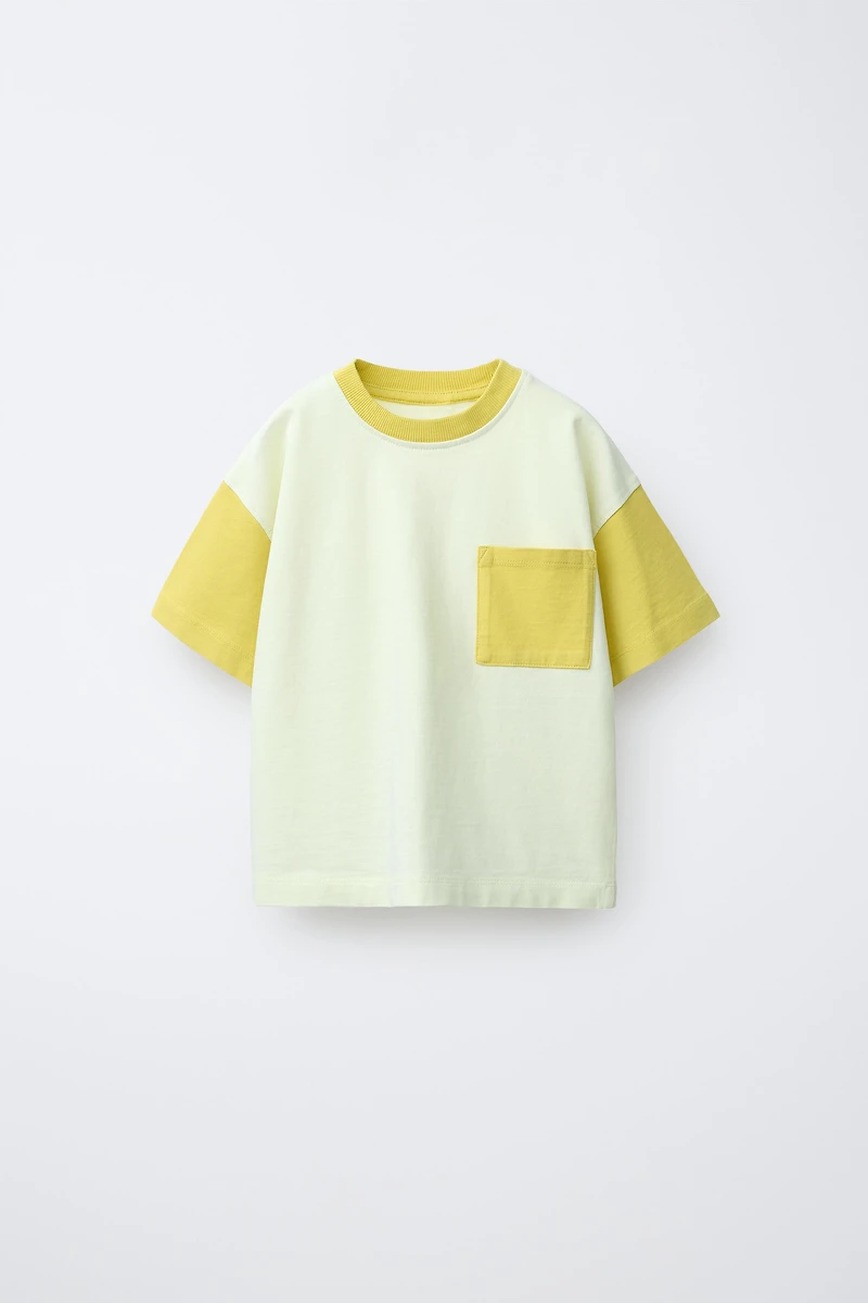 T-SHIRT COLOR BLOCK
