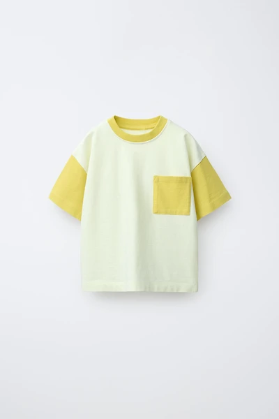 T-SHIRT COLOR BLOCK
