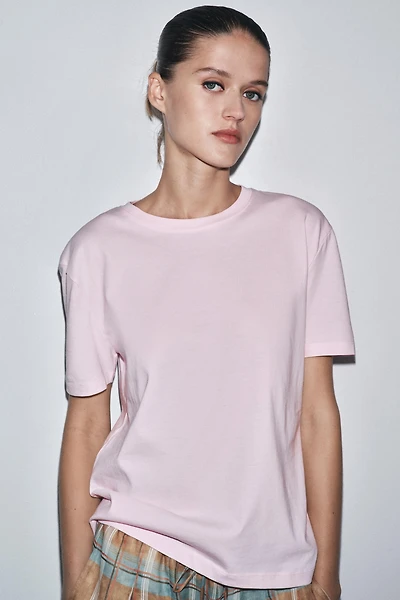 BASIC COTTON T-SHIRT