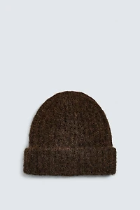 STRUCTURED KNIT HAT