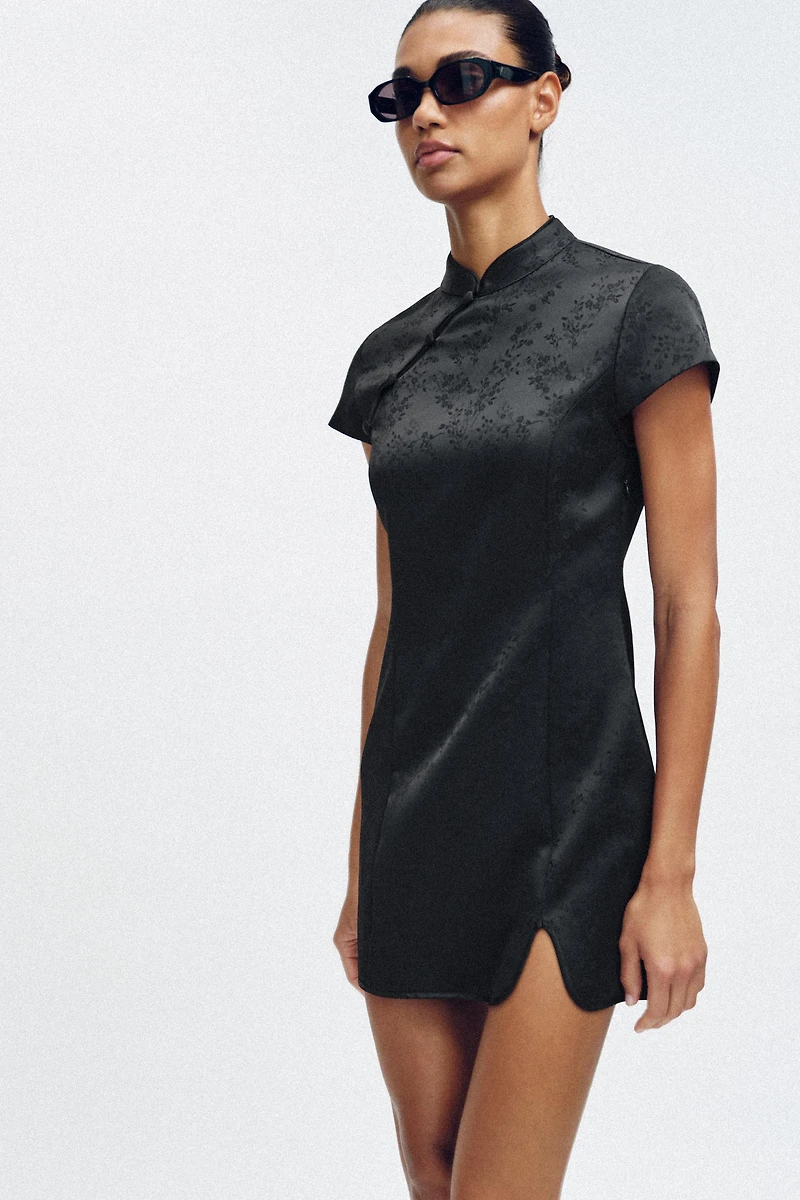 SHORT JACQUARD DRESS