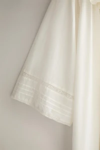 COTTON LACE ROBE