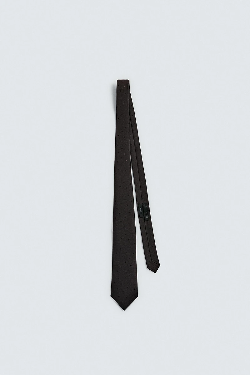 100% SILK PAISLEY TIE