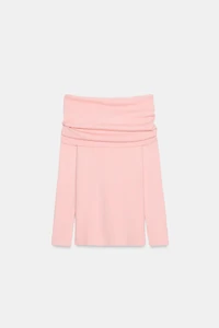OFF SHOULDER KNIT JUMPER
