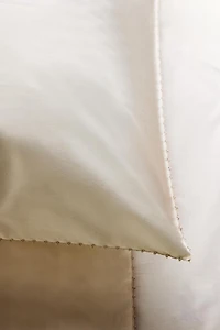 KIDS’ COTTON SHELL STITCH PILLOWCASE