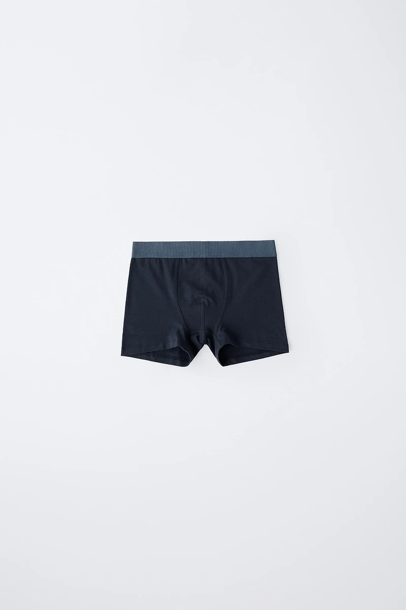 6-14 ANS/ LOT DE CINQ BOXERS UNIS