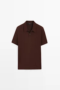 100% cotton short sleeve polo shirt