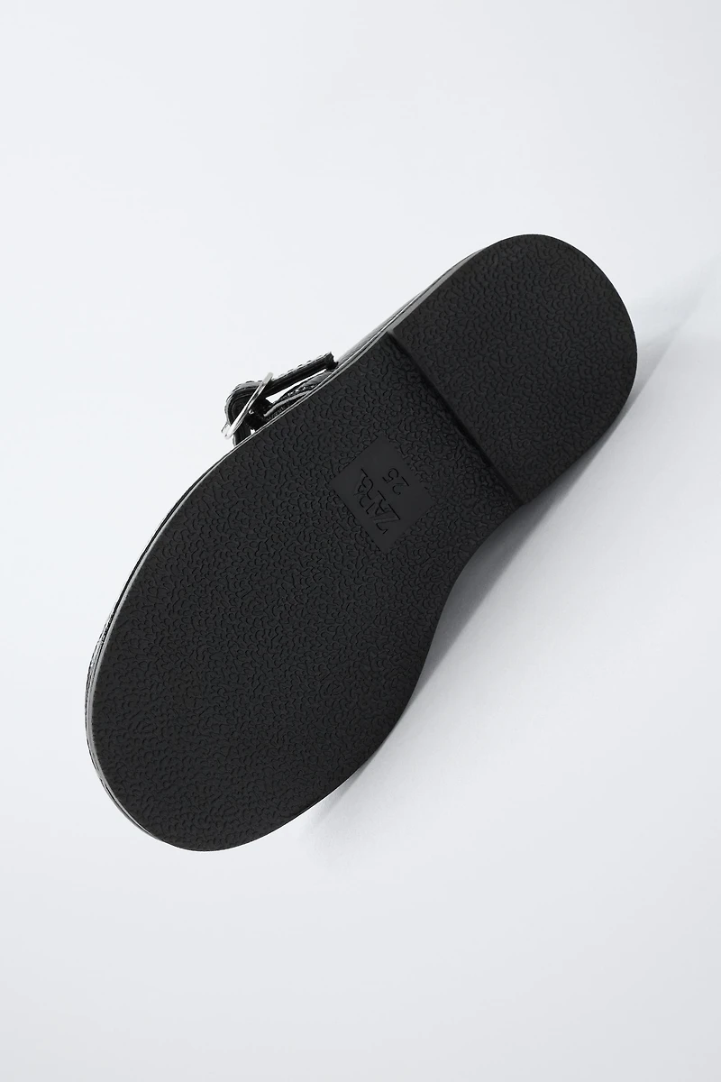 PATENT BALLET FLATS