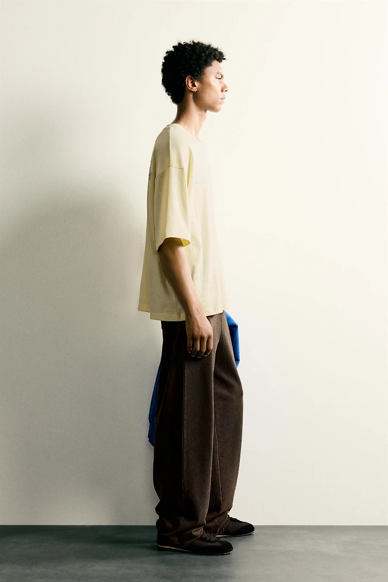 RELAXED FIT PATCH T-SHIRT