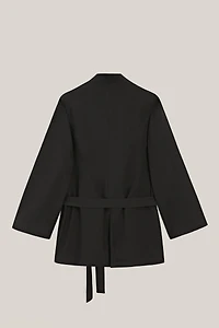 Flowing oversize blazer with belt detail - LIMITED EDITION