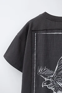 EMBROIDERED ANIMAL T-SHIRT