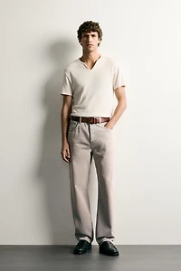 RELAXED ANKLE FIT JEANS