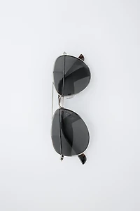 METAL AVIATOR SUNGLASSES