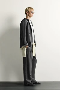 PANTALON FLUIDE COUPE DÉCONTRACTÉE À RAYURES