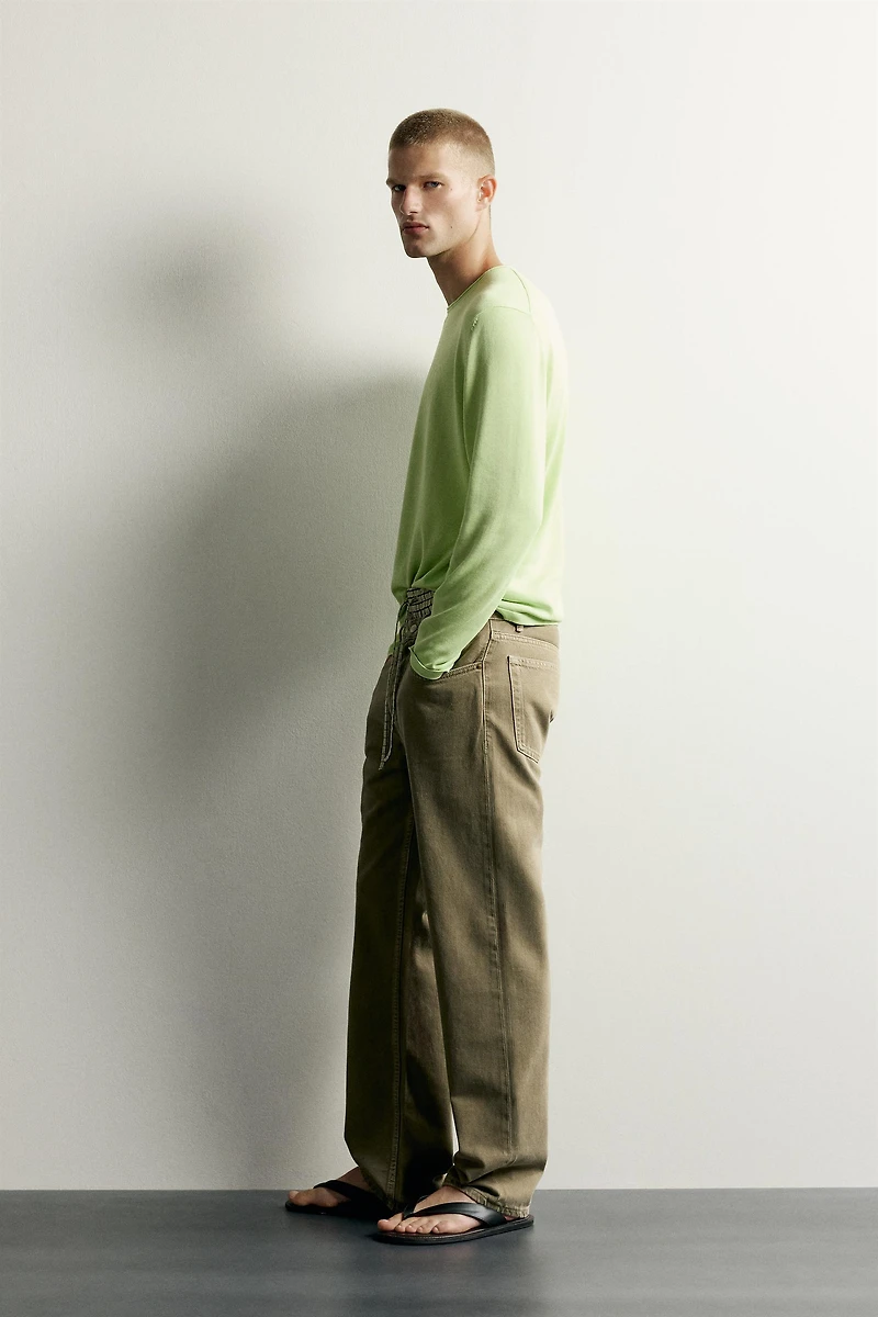 COTTON RELAXED FIT SWEATER