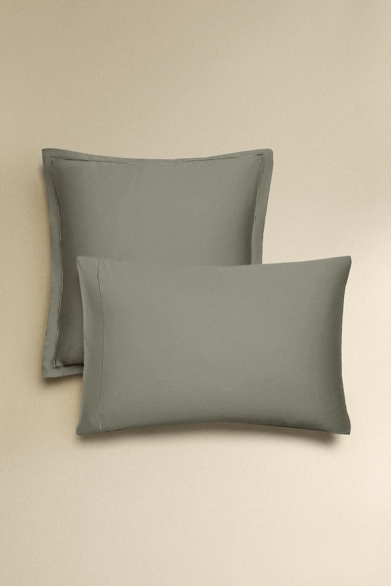 SATEEN PILLOWCASE WITH FESTOON DESIGN (300 THREAD COUNT)
