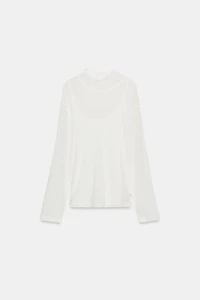 LYOCELL AND LINEN T-SHIRT