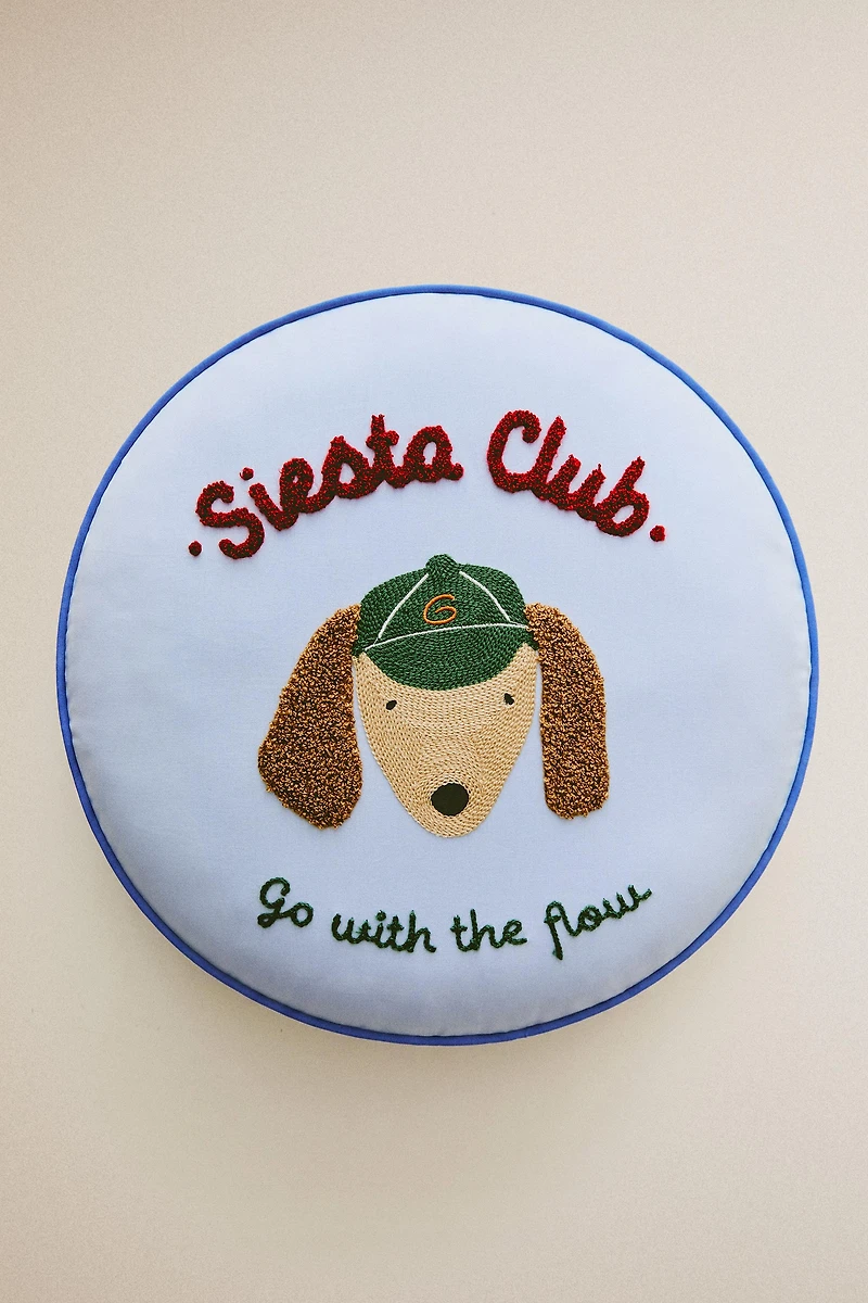KIDS' DOG CUSHION