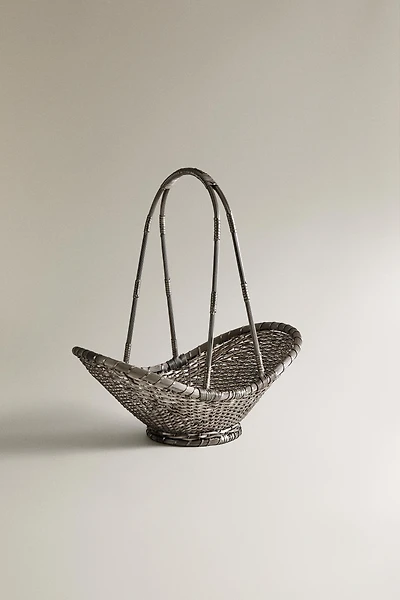 PANIER HAUT MÉTALLIQUE TRESSÉ I COLIN KING
