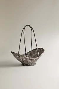 PANIER HAUT MÉTALLIQUE TRESSÉ I COLIN KING