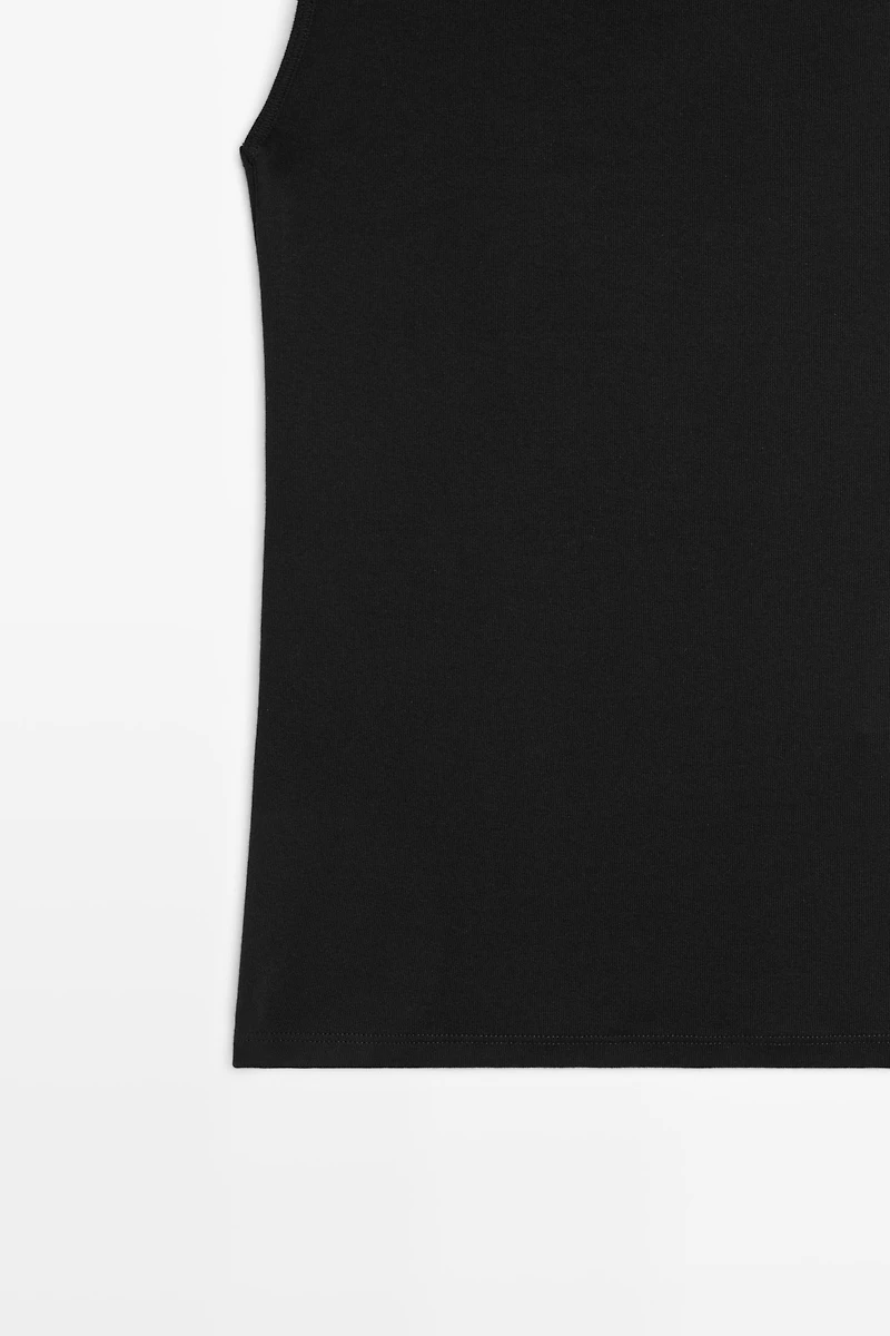 Cotton blend camisole top