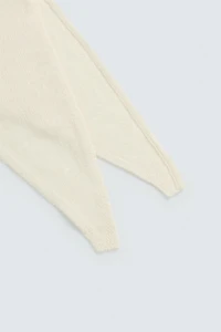 LINEN AND CASHMERE KNIT BANDANA