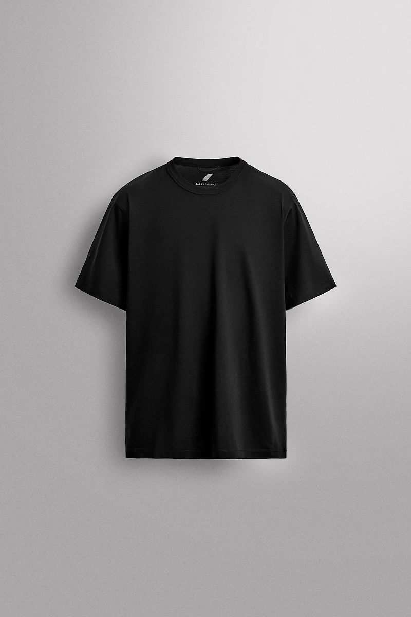 COTTON BLEND TECHNICAL T-SHIRT