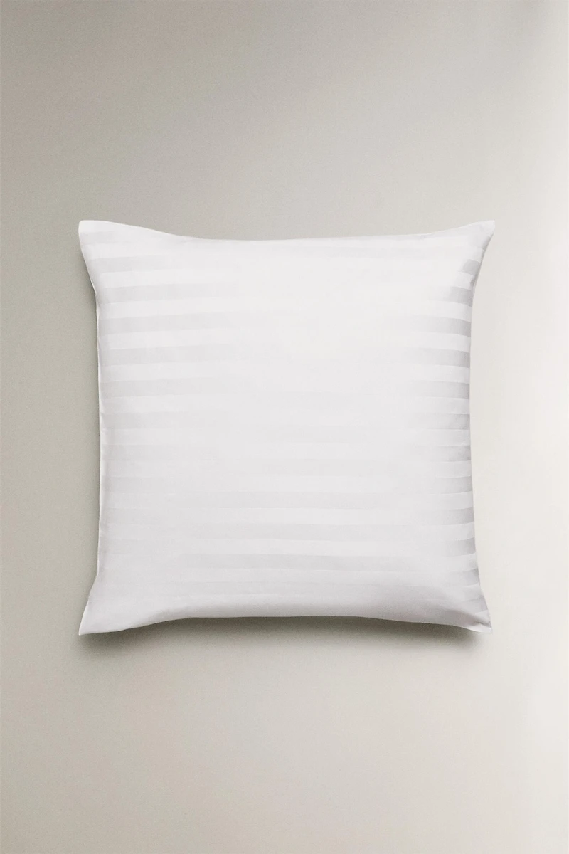 STRIPED SATEEN PILLOWCASE (500 THREAD COUNT)