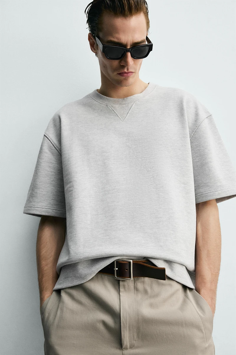 BOXY FIT CREWNECK SWEATSHIRT