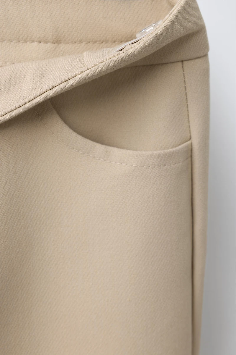 PANTALON DE COSTUME ÉVASÉ