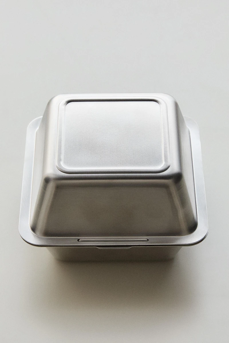 STAINLESS STEEL BURGER BOX