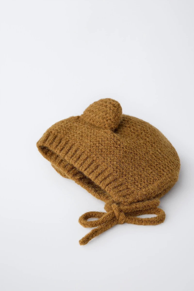 EAR KNIT BONNET
