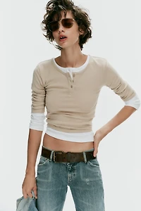 HENLEY T-SHIRT