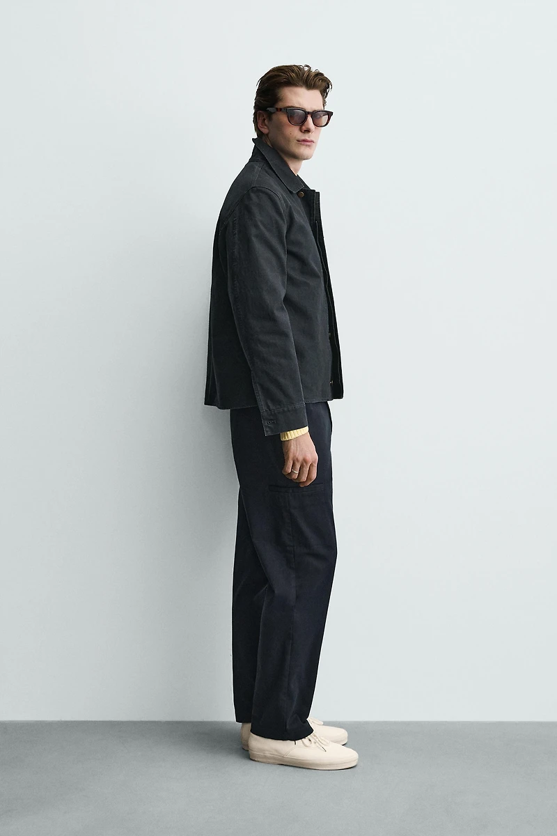 STRAIGHT FIT CARGO PANTS