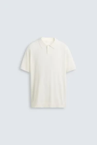 POLO EN MAILLE CÔTELÉE