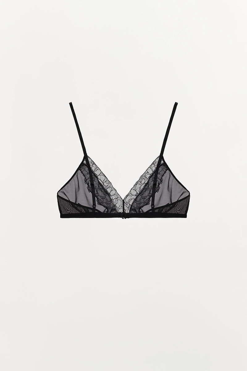 MESH LACE BRALETTE