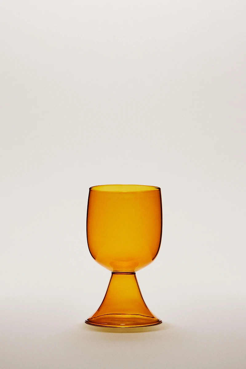 VERRE BAS BOROSILICATE COULEUR X COLLAGERIE