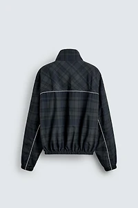 CONTRAST CHECK TECHNICAL JACKET