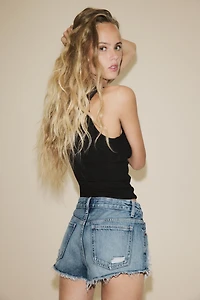 STRAPPY RIB TOP