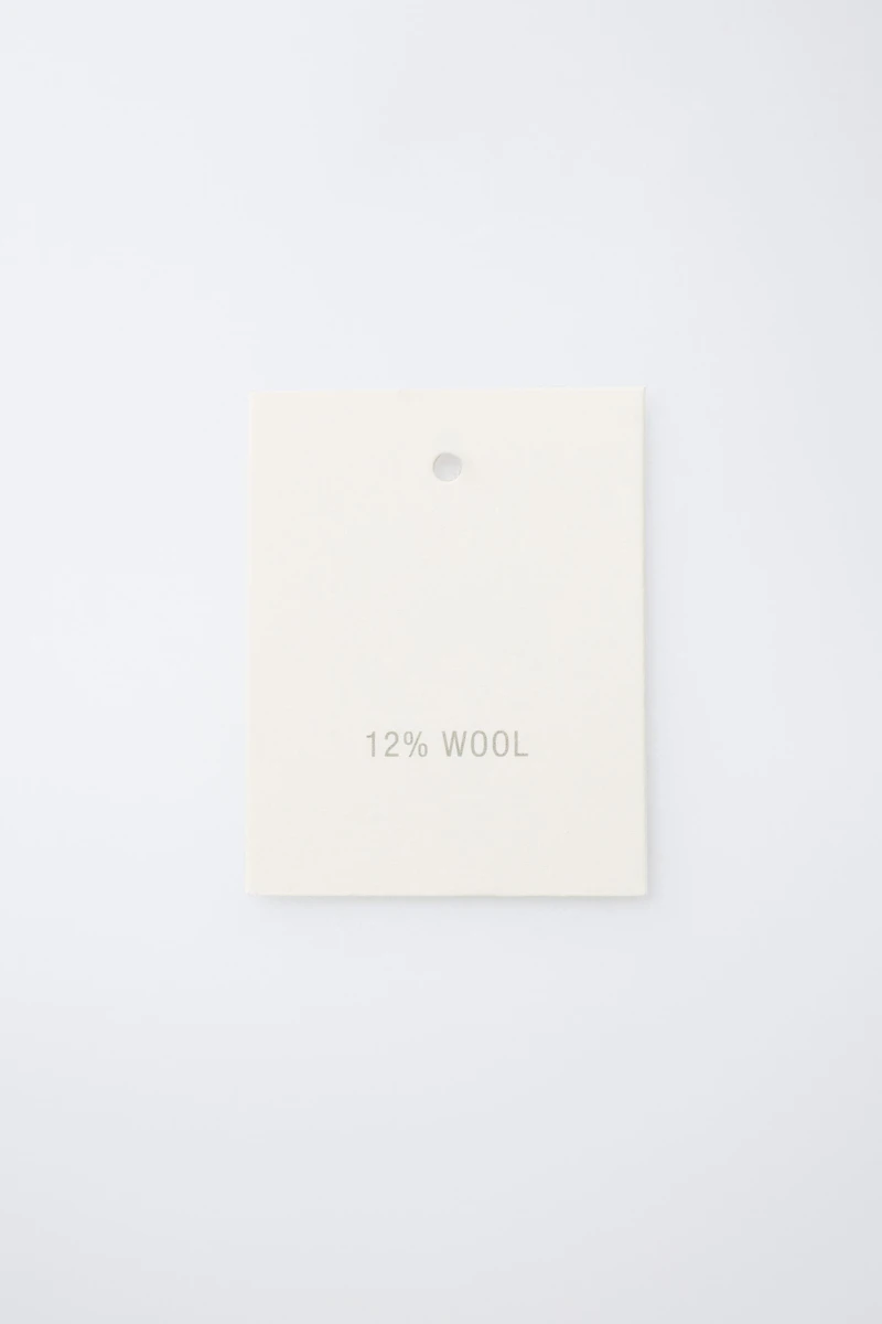 CLOTH DUFFEL COAT WITH WOOL