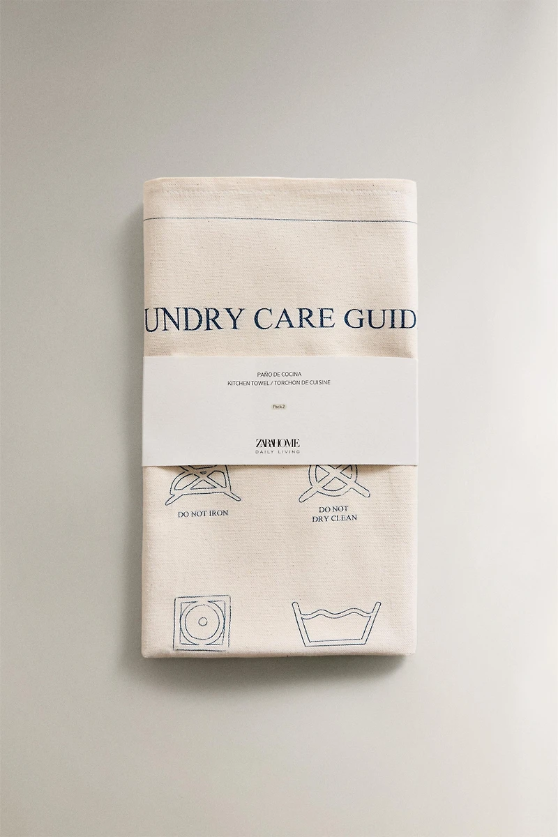 SET OF COTTON KITCHEN TOWELS (SET OF 2)